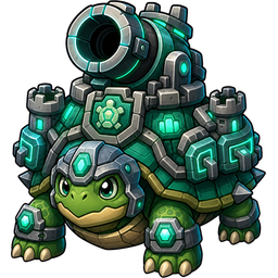 Shell Turtle Legendary character render